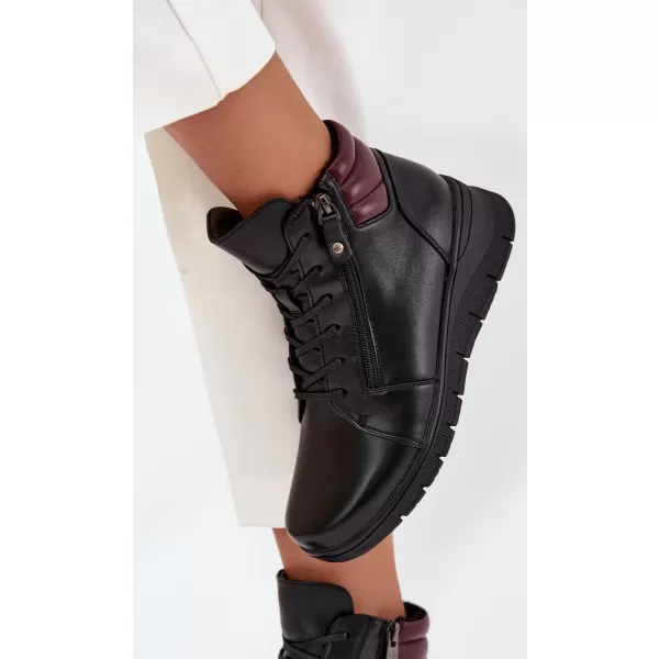  Botine de dama VINCEZA 39963 NEGRU 