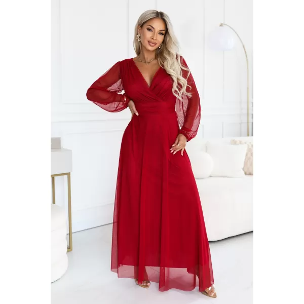  Rochie NUMOCO NERISSA 684-1 VISINIU DESCHIS 