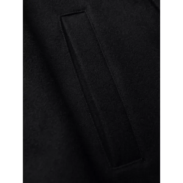  Palton pentru bărbați OMBRE OM-COWC-0156 NEGRU 