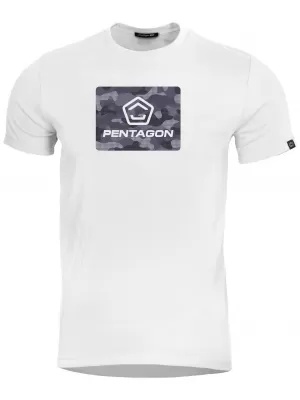 Tricou pentru bărbați PENTAGON AGERON SPOT CAMO K09012-SC-00 ALB
