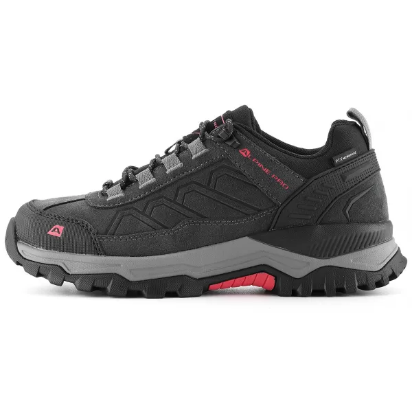  Pantofi de exterior ALPINE PRO WANGE GRI ÎNCHIS ADEVĂRAT 
