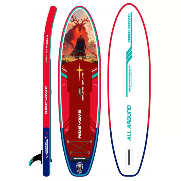  Placă cu vâsle RIDEWAVE EMBERED 10'6'' COMBO NEDETERMINAT 