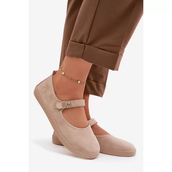  Balerini de dama ZAZOO 10206 BEJ 