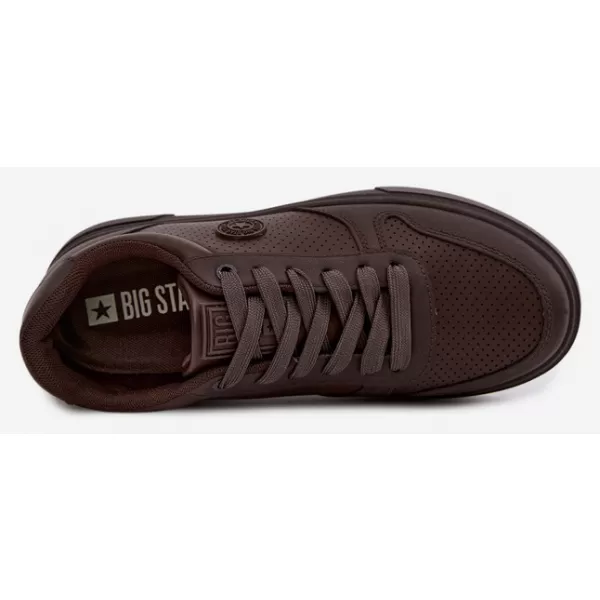  Adidași pentru bărbați BIG STAR SHOES UU174326 UMBRE MARO/BEJ 