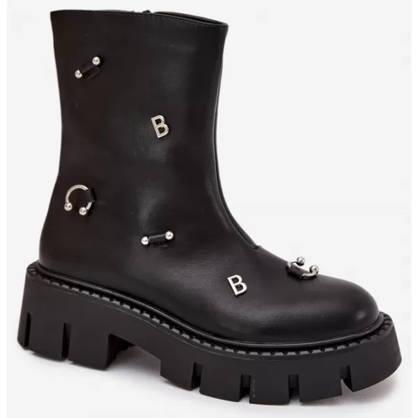  Pantofi de dama BOTO DA161P NEGRU 