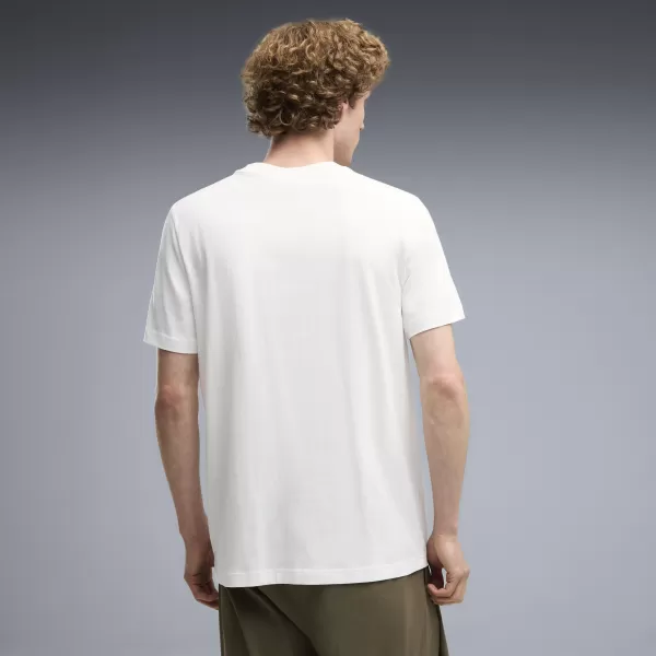  Tricou pentru bărbați PUMA GRAPHICS TEE 69435502 PUMA ALB 