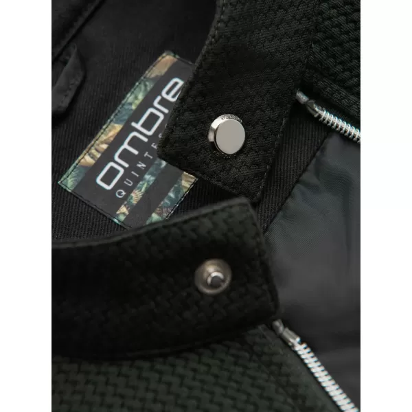  Jachetă pentru bărbați OMBRE C587 VERDE ÎNCHIS 