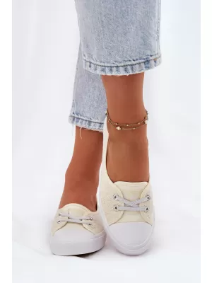 Adidași de damă LEE COOPER LCW-25-31-3445L BEJ