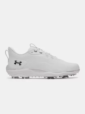 Pantofi pentru bărbați UNDER ARMOUR UA DRIVE PRO CLONE 6006116-100 ALB