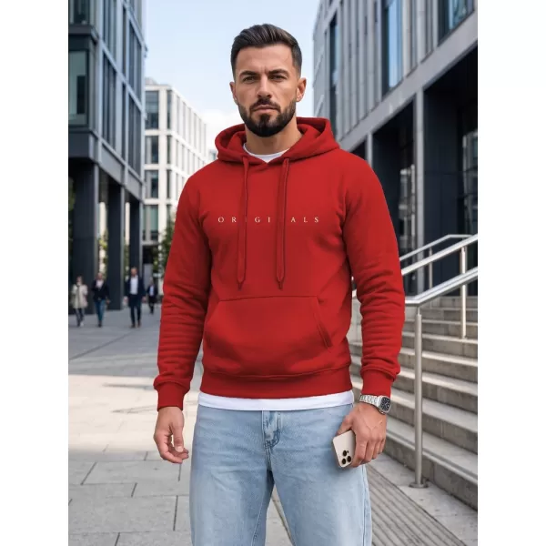  Hanorac pentru bărbați DSTREET NX5151BX-18-09 ROŞU 