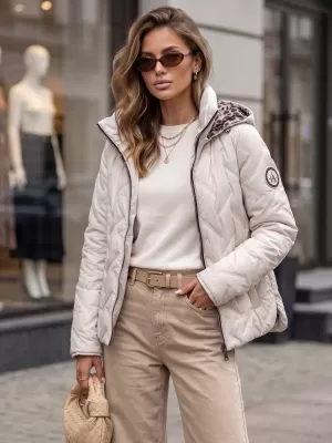 Geaca de dama DSTREET TY5776 GRI DESCHIS