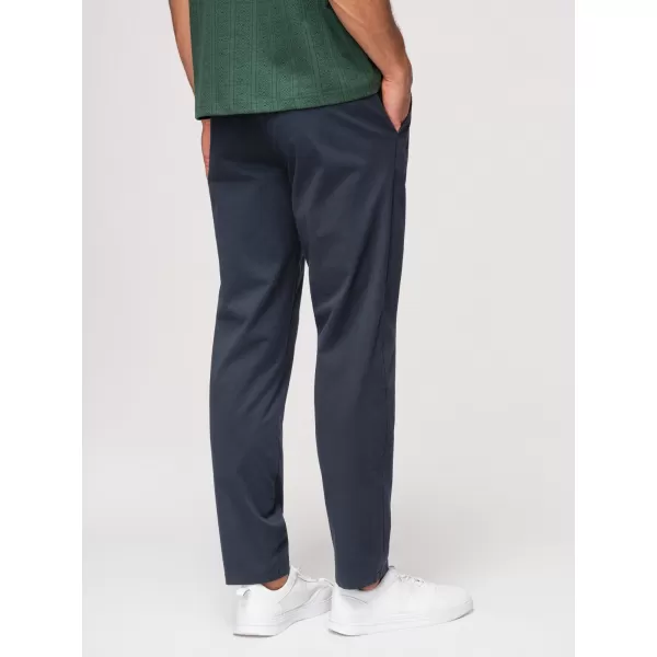  Pantaloni pentru bărbați OMBRE OM-PACP-0293 ALBASTRU MARIN 
