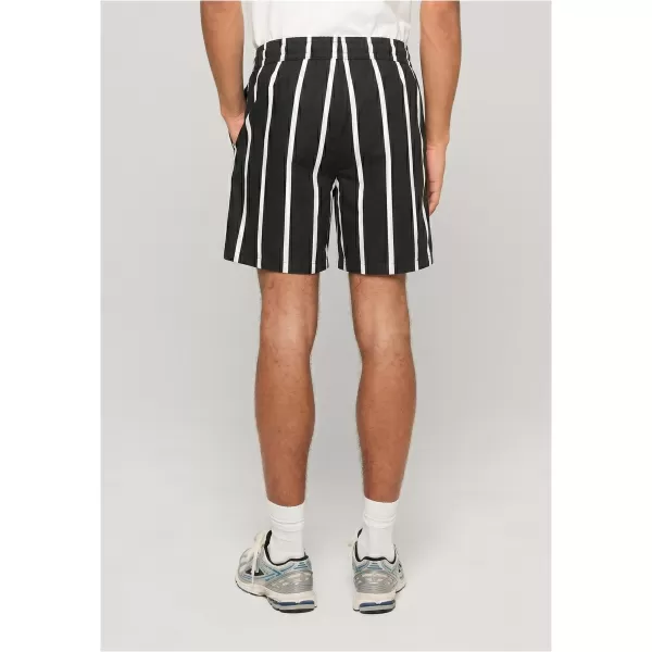  Pantaloni scurți pentru bărbați URBAN CLASSICS TB8430-00826 NEGRU/ALB 