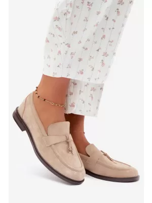 Mocasini de dama BOTO 1539 KAKI