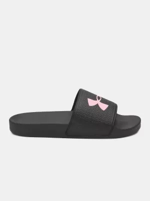 Papuci de damă UNDER ARMOUR W ARMR SLIDE 6007532-003 NEGRU
