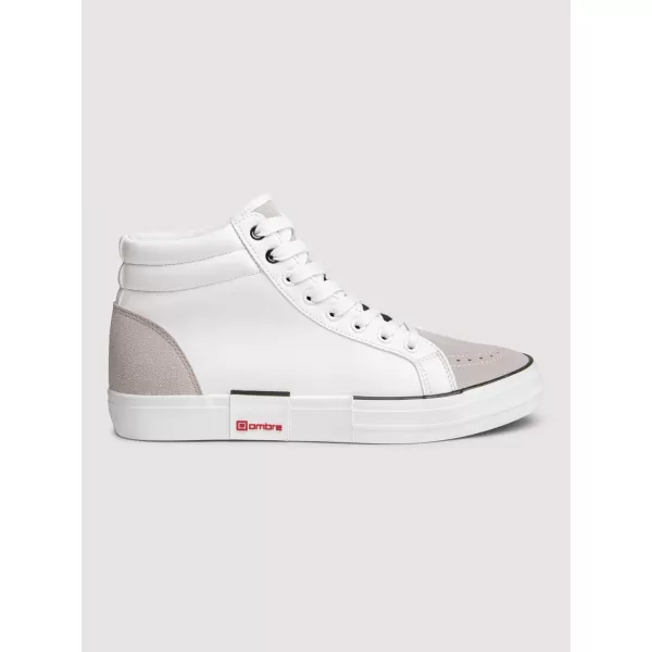  Adidași pentru bărbați OMBRE OM-FOTH-0240 ALB ȘI BEJ 