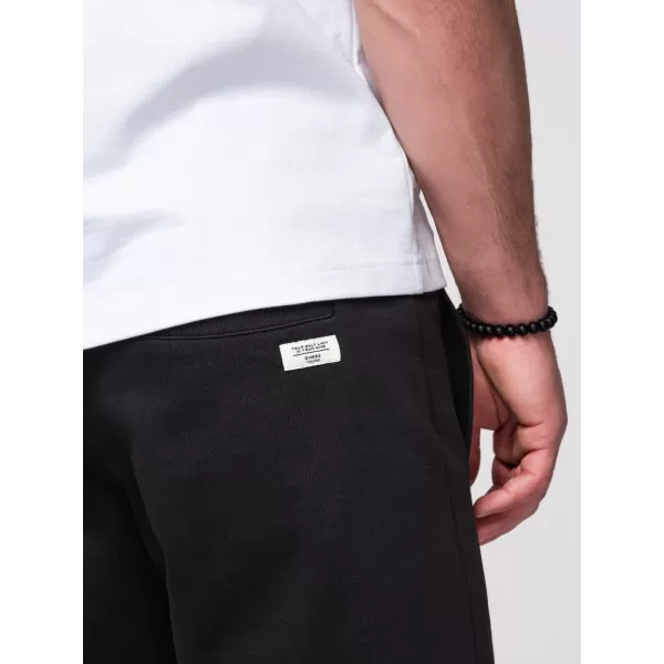  Pantaloni scurți pentru bărbați OMBRE OM-SRBS-0205 NEGRU 