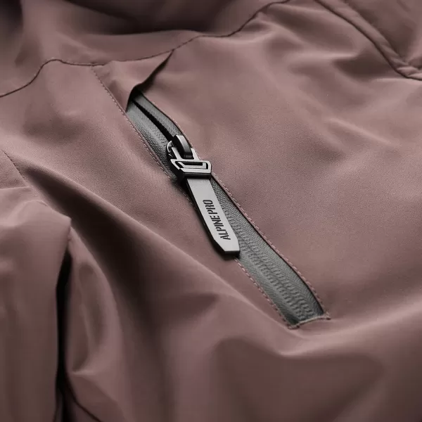  Geaca de iarna dama ALPINE PRO WERDA 3 BOABĂ DE PIPER 