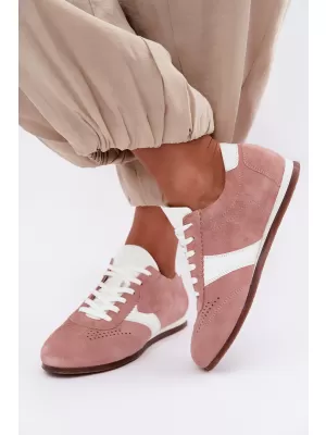Adidași de damă ZAZOO N1412/367/445 ROZ/ALB