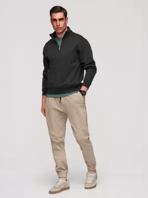 Pantaloni pentru bărbați OMBRE P1521 FRASIN