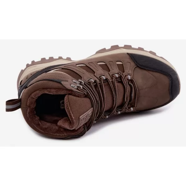  Pantofi pentru bărbați BIG STAR SHOES UU174316 UMBRE MARO/BEJ 