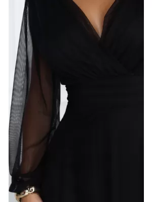 Rochie NUMOCO NERISSA 684-4 NEGRU
