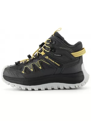 Pantofi de exterior pentru copii ALPINE PRO ATEGO GRI ÎNCHIS ADEVĂRAT