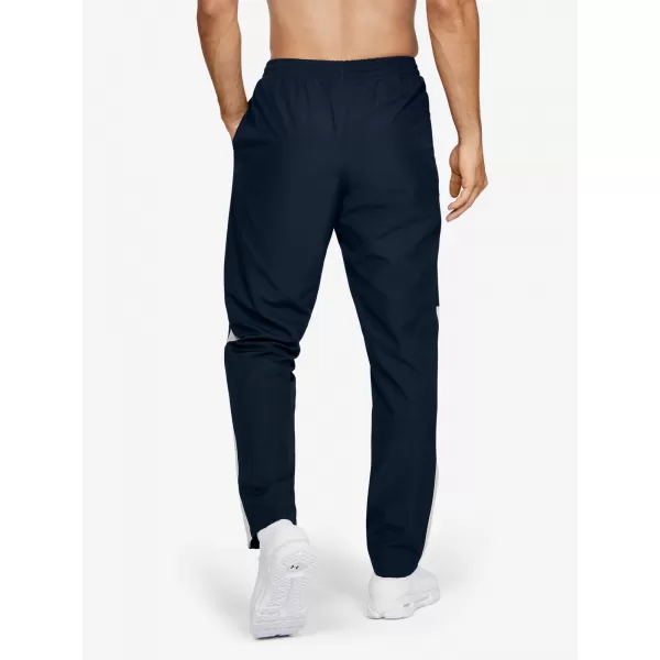  Pantaloni de trening pentru bărbați UNDER ARMOUR VITAL WOVEN PANTS 1352031-408 ALBASTRU 