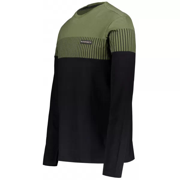  Tricou pentru bărbați ALTISPORT IGGY MILITAR 