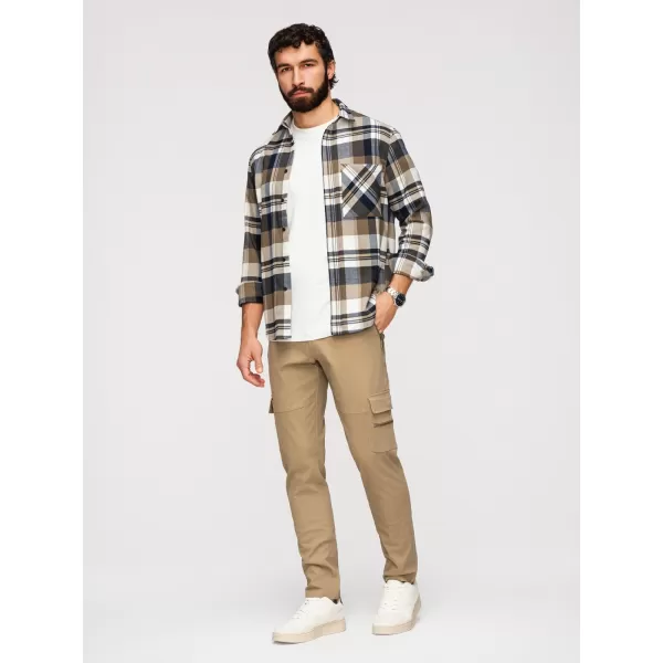  Pantaloni pentru bărbați OMBRE P1517 KAKI 