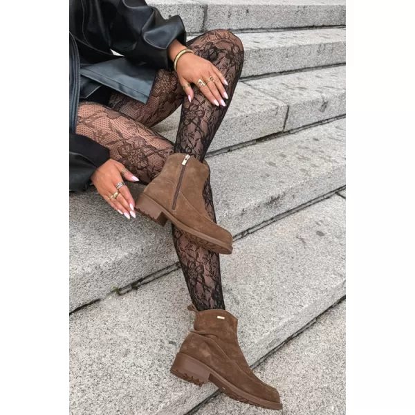  Pantofi de dama BIG STAR SHOES UU274601 UMBRE MARO/BEJ 