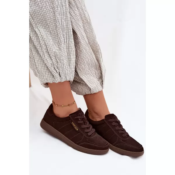  Adidași de damă VINCEZA 79635 CIOCOLATĂ 