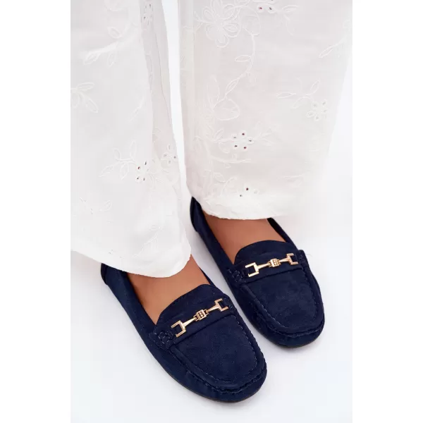  Mocasini de dama BOTO FT247 ALBASTRU MARIN 