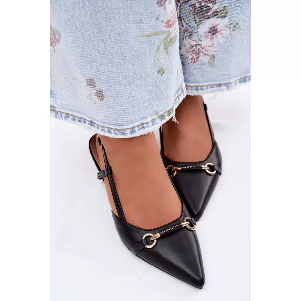  Sandale de dama BOTO H8-563/H8-520A NEGRU 