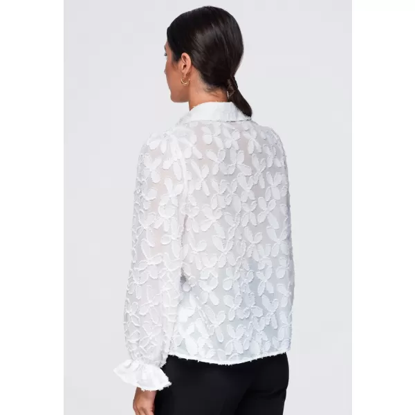  Cămașă de damă OMBRE OW-SH-E0074 BEJ 