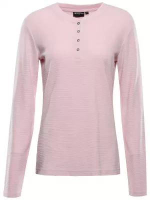 Tricou pentru femei ALPINE PRO THERMALA LILIAC DESCHIS