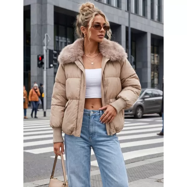  Geaca de dama DSTREET TY5816 CARAMEL 
