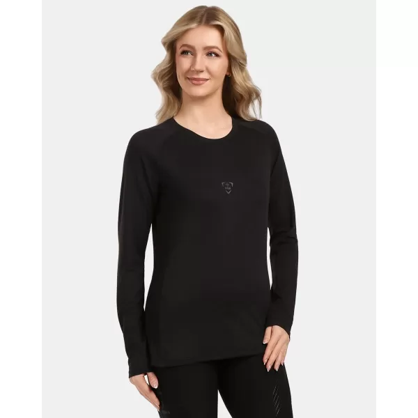  Tricou funcțional de damă KILPI SPOLETO-W 1L0310KI NEGRU 