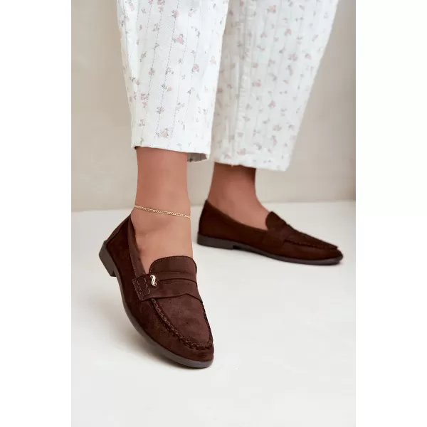  Mocasini de dama BOTO G523 CIOCOLATĂ 