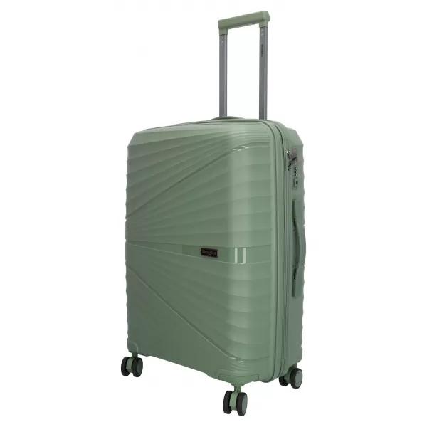  valiză Shell BEAGLES TRAVEL M 25138 VERDE NATURAL 