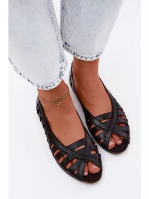 Pantofi de balet pentru femei MACIEJKA P7540-01/00-1 NEGRU