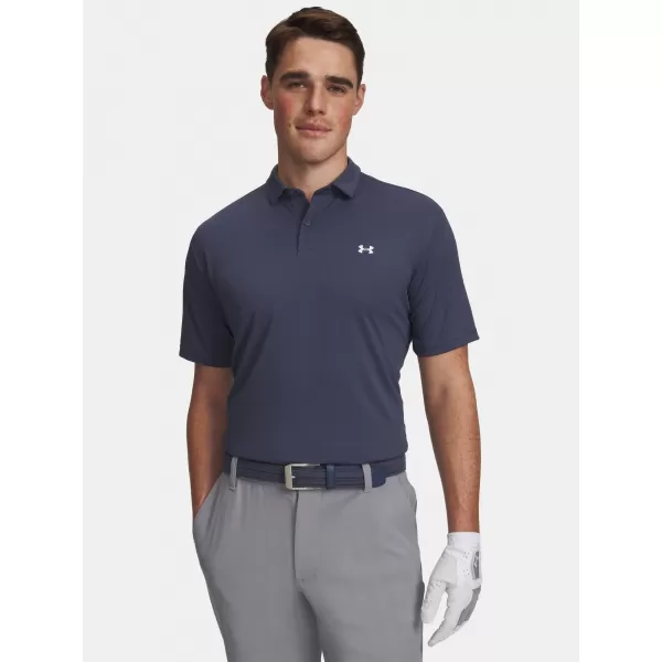  Tricou pentru bărbați UNDER ARMOUR T2G PIQUE POLO 6012303-044 GRI 