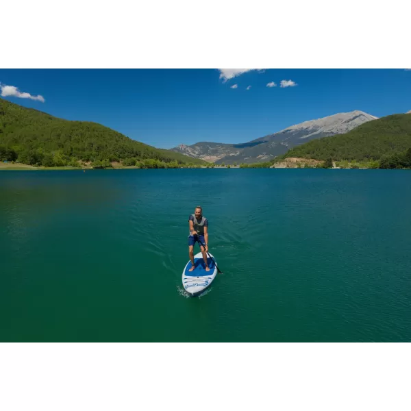  Placă cu vâsle AQUA MARINA Pure Air Combo 11 - 2022 ALBASTRU/GRI 