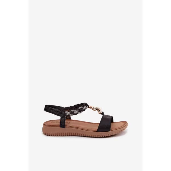  Sandale de dama S.BARSKI KV61-6051 NEGRU 