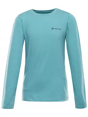 Tricou pentru copii cu uscare rapidă ALPINE PRO LOUSO AQUA MARE