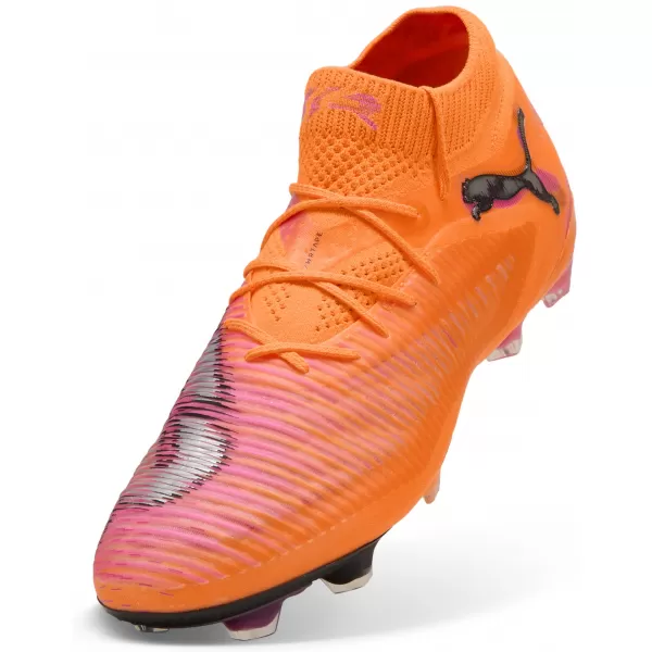  Cizme de fotbal PUMA FUTURE 8 ULTIMATE FG 108581-03 HEAT FIRE/ CĂLDURĂ FOC/PUMA NEGRU/RAVISH 