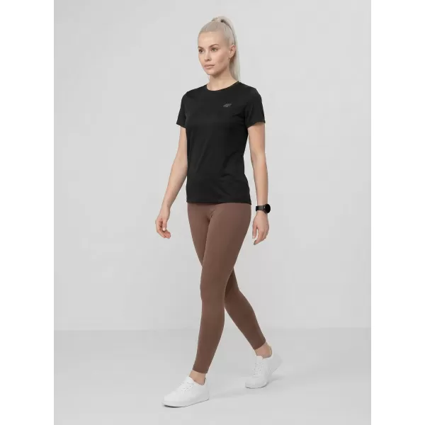  Tricou pentru femei 4F WMM00TTSHF3308 NEGRU ADÂNC 