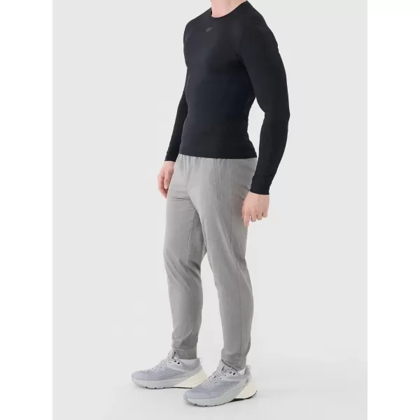  Pantaloni pentru bărbați 4F WMM00TFTRM1067 MELANGE GRI 