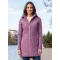 Palton hibrid de damă ALTISPORT IRYSA VIOLET