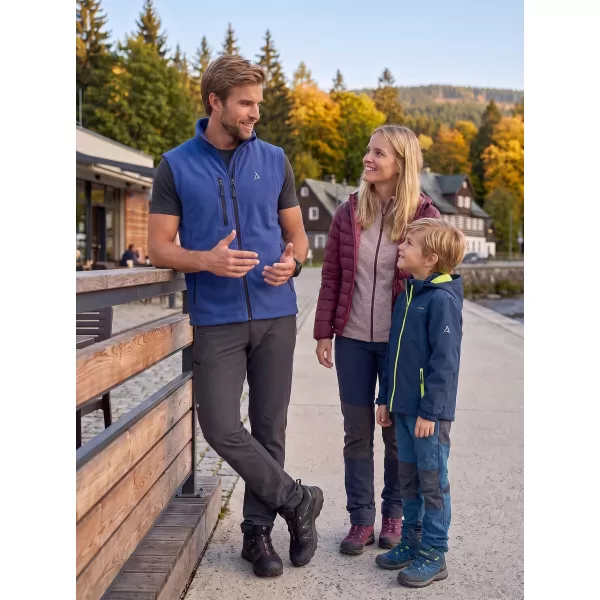  Vestă din lână pentru bărbați ALTISPORT ALM002525 ALBASTRU REGAL 